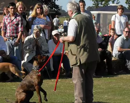 Stan Rawlinson at guide dog show