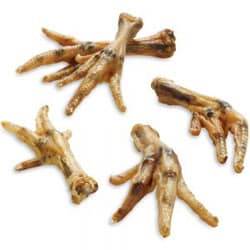50 Large Chicken Feet for all sizes and ages of Dogs