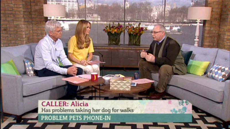 Dog Behavioural Expert Stan Rawlinson on the This Morning ITV Show